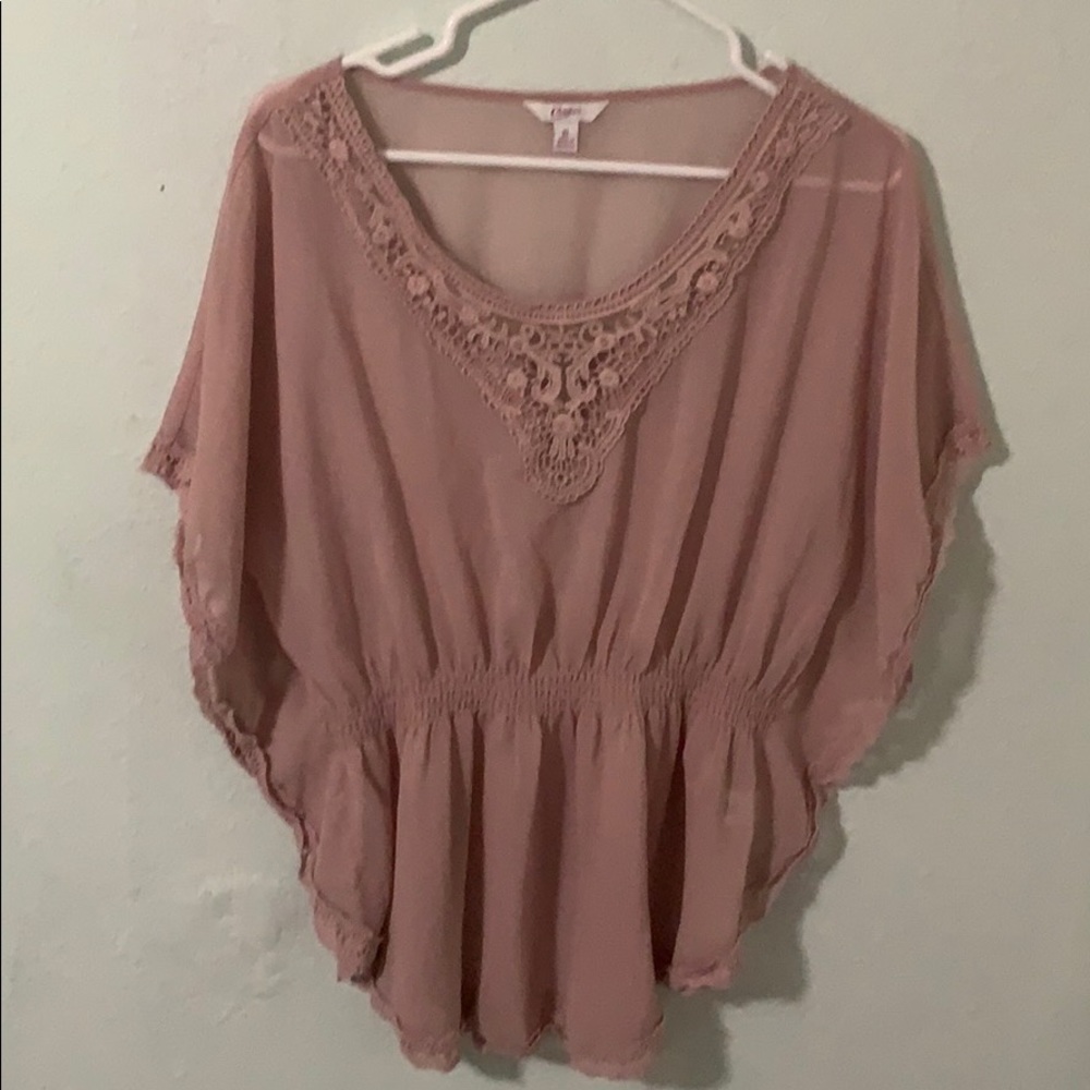 Pink top
